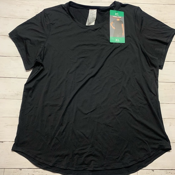 Kirkland Signature Tops - NWT Kirkland Signature Black Active Tee Sz. XL
